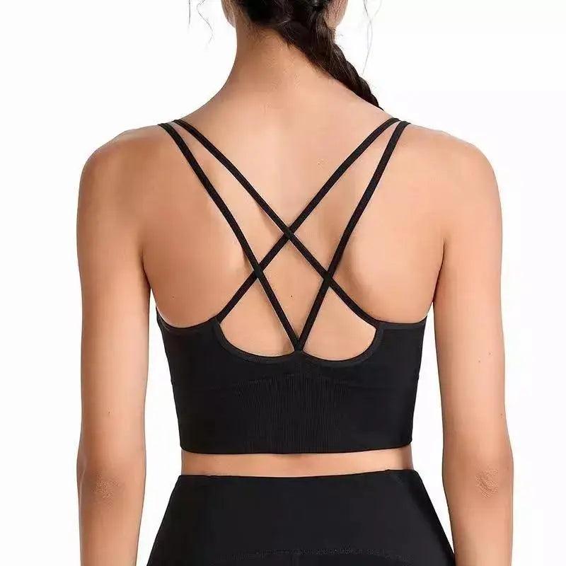 Women Sports Bra Sexy Brathable Sports Top Yoga Bra Push Up Top Female Gym Fitness Sports Underwear Female Seamless bra - ALLURELATION - 570, attractive Bra, Back Strips Bra, Beauty Back Bra, Best Fit Bra, Best Selling ladies Undergarments, Bra, Bra for Girls, Bra For Ladies, Bra for Women, Brassiere, Breathable Bra, Elegance Undergarments, Gift Bras, Hot Sale Bra, Luxury Bra, Modern Body Fit Bra, Push Up Bras, Seamless Bra, Sporta Bra, Stylish Hot Look Bra, Vintage Style Bra, Yoga Fit Top - Stevvex.com