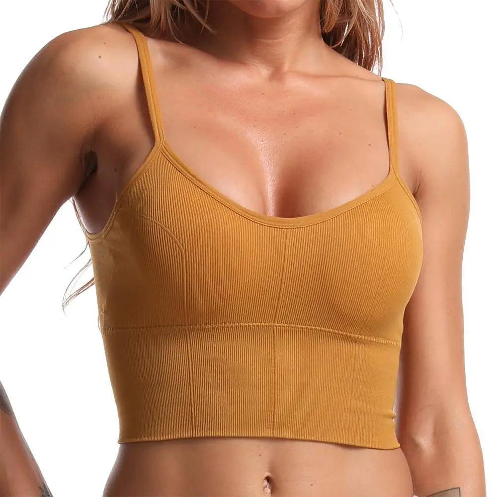 Women Sports Bra Sexy Brathable Sports Top Yoga Bra Push Up Top Female Gym Fitness Sports Underwear Female Seamless bra - ALLURELATION - 570, attractive Bra, Back Strips Bra, Beauty Back Bra, Best Fit Bra, Best Selling ladies Undergarments, Bra, Bra for Girls, Bra For Ladies, Bra for Women, Brassiere, Breathable Bra, Elegance Undergarments, Gift Bras, Hot Sale Bra, Luxury Bra, Modern Body Fit Bra, Push Up Bras, Seamless Bra, Sporta Bra, Stylish Hot Look Bra, Vintage Style Bra, Yoga Fit Top - Stevvex.com