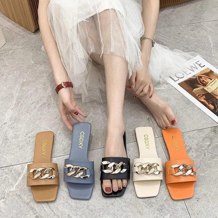 Women Summer Cute 2021 Slippers Flip Flop comfortable Outfit - Outdoor Summer Sandals For Women - ALLURELATION - 502, best choice sandals, Best Quality Sandals, Best Selling Sandals, comfortable sandals, cute sandals, Sandals, sandals for women, slippers, summer sandals, trending sandals, women sandals - Stevvex.com