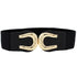 Women Vintage Stretch Belt Unique Black Elastic Design Stretchy Luxury Waistband Stylish Women Waist Belts - STEVVEX Fashion - 702, belt, belt for women, belts, black belt, black elastic belt, casual belt, classic belt, elastic belt, elegant belt, elegant black belt, fashion belt, party belt, retro belt, stretchy belt, stylish belt, trendy belt, vintage belt, waistband, waistband for women, women belts - Stevvex.com