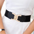 Women Vintage Stretch Belt Unique Black Elastic Design Stretchy Luxury Waistband Stylish Women Waist Belts - STEVVEX Fashion - 702, belt, belt for women, belts, black belt, black elastic belt, casual belt, classic belt, elastic belt, elegant belt, elegant black belt, fashion belt, party belt, retro belt, stretchy belt, stylish belt, trendy belt, vintage belt, waistband, waistband for women, women belts - Stevvex.com