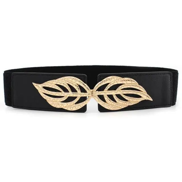 Women Vintage Stretch Belt Unique Black Elastic Design Stretchy Luxury Waistband Stylish Women Waist Belts - STEVVEX Fashion - 702, belt, belt for women, belts, black belt, black elastic belt, casual belt, classic belt, elastic belt, elegant belt, elegant black belt, fashion belt, party belt, retro belt, stretchy belt, stylish belt, trendy belt, vintage belt, waistband, waistband for women, women belts - Stevvex.com