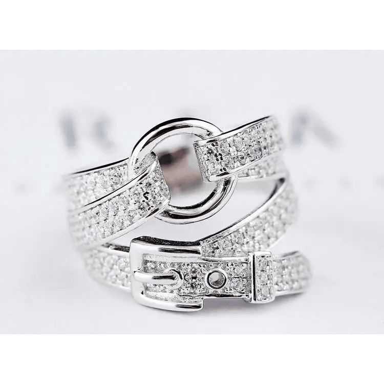 Women Wedding Charming Silver Color Shiny Rings Fashion Women Engagement Finger Ring Fancy Ladies Jewelry - STEVVEX Jewelry - 724, charming ring, cute ring, elegant ring, engagement ring, fancy jewelry, fancy ring, jewelry, luxury anklets, luxury ring, modern ring, ring, rings, shiny ring, silver color ring, wedding ring, women ring, women rings - Stevvex.com