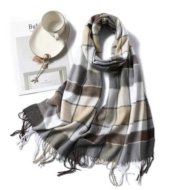 2021 Women Winter Warm Scarf Shawl Fashion Plain  Soft Long Scarves For Women Casual Wear Travel Friendly Scarfs - Treko - 2021 trends, beach scarfs, birthday gifts, casual scarfs, fashion 2021, fashion scarfs, fashionable scarfs, new trend 2021, scarfs, scarfs for women, stylish scarfs, travel scarfs, trends 2021, trendy fashionable scarfs, trendy scarfs, trendy scarfs 021, trendy scarfs for women, winter scarfs- Stevvex.com