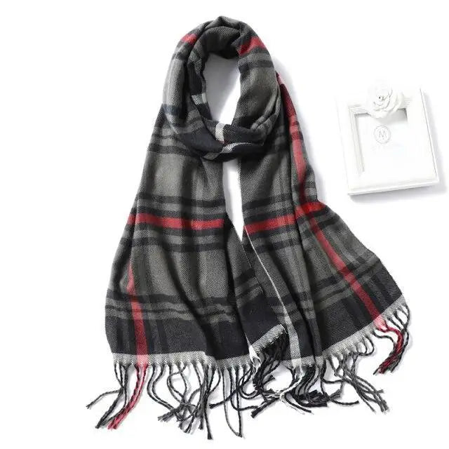 2021 Women Winter Warm Scarf Shawl Fashion Plain  Soft Long Scarves For Women Casual Wear Travel Friendly Scarfs - Treko - 2021 trends, beach scarfs, birthday gifts, casual scarfs, fashion 2021, fashion scarfs, fashionable scarfs, new trend 2021, scarfs, scarfs for women, stylish scarfs, travel scarfs, trends 2021, trendy fashionable scarfs, trendy scarfs, trendy scarfs 021, trendy scarfs for women, winter scarfs- Stevvex.com