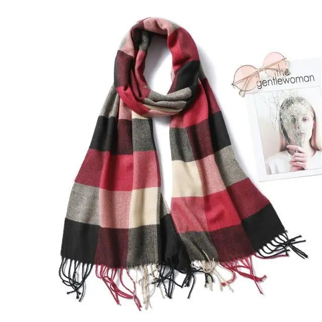 2021 Women Winter Warm Scarf Shawl Fashion Plain  Soft Long Scarves For Women Casual Wear Travel Friendly Scarfs - Treko - 2021 trends, beach scarfs, birthday gifts, casual scarfs, fashion 2021, fashion scarfs, fashionable scarfs, new trend 2021, scarfs, scarfs for women, stylish scarfs, travel scarfs, trends 2021, trendy fashionable scarfs, trendy scarfs, trendy scarfs 021, trendy scarfs for women, winter scarfs- Stevvex.com