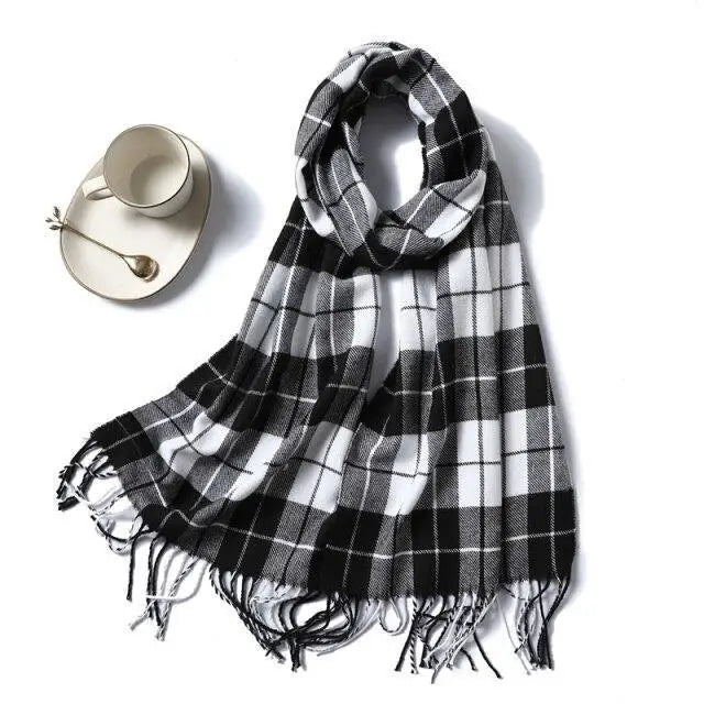 2021 Women Winter Warm Scarf Shawl Fashion Plain  Soft Long Scarves For Women Casual Wear Travel Friendly Scarfs - Treko - 2021 trends, beach scarfs, birthday gifts, casual scarfs, fashion 2021, fashion scarfs, fashionable scarfs, new trend 2021, scarfs, scarfs for women, stylish scarfs, travel scarfs, trends 2021, trendy fashionable scarfs, trendy scarfs, trendy scarfs 021, trendy scarfs for women, winter scarfs- Stevvex.com