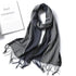 2021 Women Winter Warm Scarf Shawl Fashion Plain  Soft Long Scarves For Women Casual Wear Travel Friendly Scarfs - Treko - 2021 trends, beach scarfs, birthday gifts, casual scarfs, fashion 2021, fashion scarfs, fashionable scarfs, new trend 2021, scarfs, scarfs for women, stylish scarfs, travel scarfs, trends 2021, trendy fashionable scarfs, trendy scarfs, trendy scarfs 021, trendy scarfs for women, winter scarfs- Stevvex.com