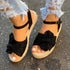 Womens Casual Stylish Sandals Summer Flats Elegant Comfort Buckle Strap Fashion Design - ALLURELATION - 502, Beach Sandals, Black Sandals, Buckle Strap, Buckle Strap Sandals, Elegant Sandals, Exclusive Womens Sandals, Fashion Sandals, Flats Sandals, Luxury Sandals, Modern Sandals, New Style, Women Sandals, Womens Sandals - Stevvex.com