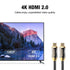 4K Display Port To HDMI Cable Adapter HDMI To HDMI Cable High Speed 2.0 Golden Plated Connection Cable Cord Compatible For UHD FHD - STEVVEX Cable - 220, 4K display port, 4K Display Port To HDMI, 4K HDMI Cable, 4k resolution, 4k ultra HD, adapter, Adapter cables, adapter for computer, adapter for pc, adapter for tv, cable, cable adapter, cable for computer, cable for PC, cable for tv, display port, display port cable, HDMI, HDMI cable, HDMI Cable 4K, HDMI Cable Adapter, HDMI to HDMI Cable, HDR - Stevvex.com