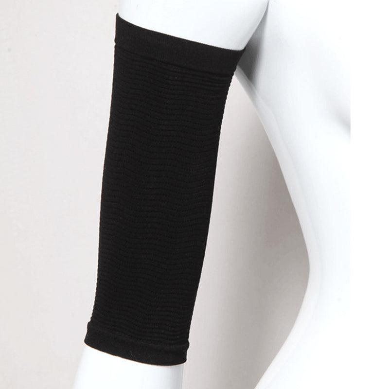 1 Pair Arm Sleeve Weight Loss Calories Slim Slimming Arm Shaper Weight Loss Fat Burning Wrap Bands Massager Sleeve Wrap Weight Loss Fat Burning Running Arm Warmers Comfortable Soft Arm Cover For Indoor And Outdoor