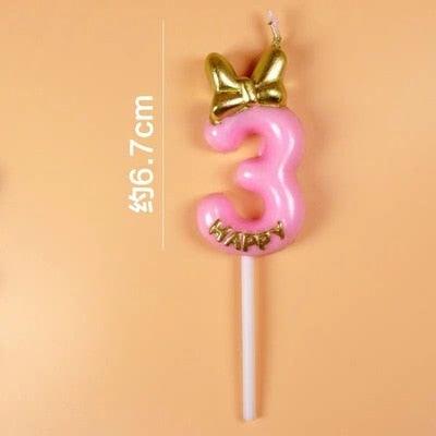 1 Pcs Number 0-9 Birthday Candle Number One Birthday Gold Number Candles Party Celebration Baby Showers Happy Birthday Cake Candles for Kids Adult Wedding/ Party Crown Candle Cake Decoration Tools