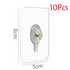 10 Pcs Punch-Free Non-Marking Strong Adhesive Screw Stickers Wall Picture Hook Invisible Traceless Hardware Drywall Hooks Towel Hook Self Adhesive Key Holder Wall Hook Clothes Coat Robe Hooks Cabinet Closet Door Hanger