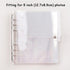 100/200 Pockets Photo Album 3/5 inches Mini Picture Case Name Card Storage Collect Book Photocard Shiny Clear 6-Ring Binder Cover Refillable Notebook Photo Album