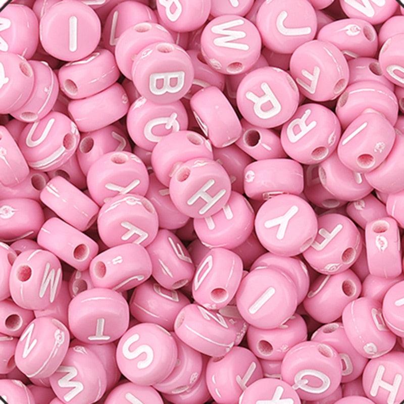 100Pcs Acrylic Flat Letter Beads Alphabet Round Smile Spacer Loose Bead For Jewelry Bracelet Charm Supplies Alphabet Beads 5 Styles White Black Gold Colour Letter Beads