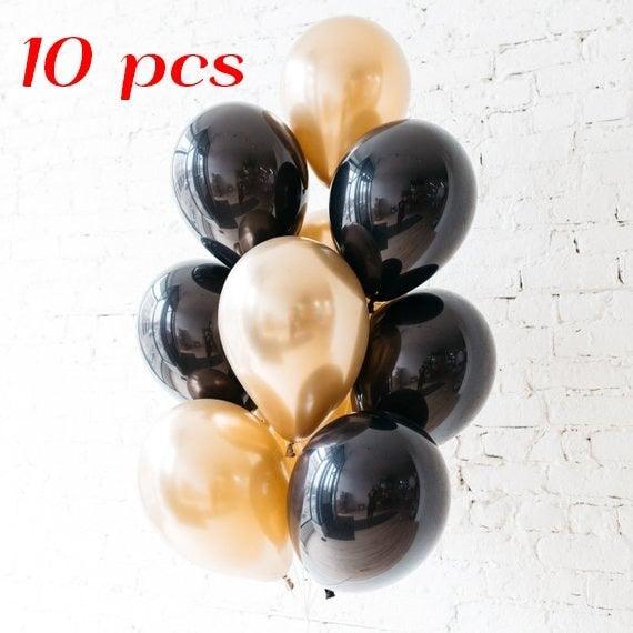 10/20 Star Metallic Confetti Latex Transparent 12inch Balloons For Baby Shower Birthday Party Wedding Decoration - STEVVEX Balloons - 10/20 pcs balloons, 90, anniversery balloons, attractive balloons, attractive party balloons, attractive white gold balloons, baby shower, baby shower balloons, balloon, balloons, birtday balloons, latex gold balloons, party balloons, transparent gold balloons - Stevvex.com