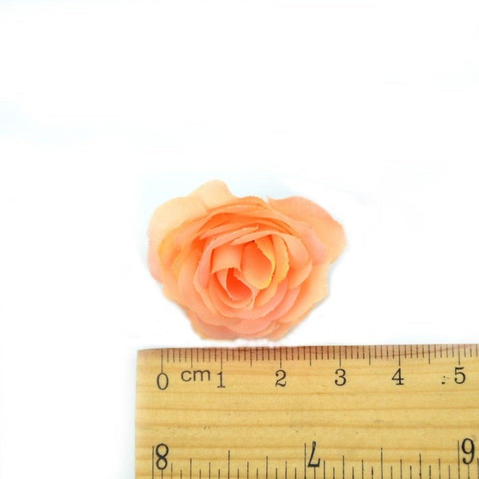 10/50/100pcs 2.5cm Mini Silk Fake Flower Heads Artificial Rose Flower For Crafts Wedding Party Home Decoration Accessories