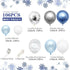 106pcs Blue Snowflake Birthday Balloon Party Ice Snow Decoration Baby Balloon Winter Christmas New Year Balloons Wedding and Birthday Party - STEVVEX Balloons - 106pcs Ballons, 90, Baby Balloons, Ballon, Ballons, balloon, balloons, Birthday Balloons, Blue Ballons, Boy Balloons, Colorful Balloons, Cute Balloons, Decoration Balloon, Girl Balloons, Happy Birthday Balloons, New Year Balloons, Party Balloon, Pink Ballons, Winter Balloons - Stevvex.com