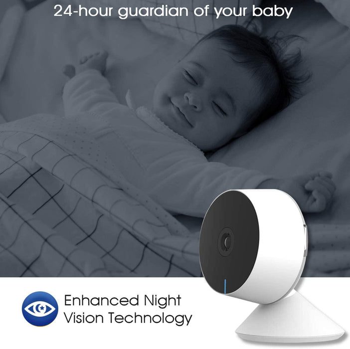 1080P IP Wifi Camera Indoor Surveillance Camera Baby Monitor Mini Cam Home Security Webcam Motion Detection with Night Vision AIl Human Detection Activity Zone - STEVVEX Gadgets - 122, baby monitor, frequency detector monitor, home security monitor, indoor survilance monitor, mini home security cam, monitor for baby, webcam, webcamera - Stevvex.com