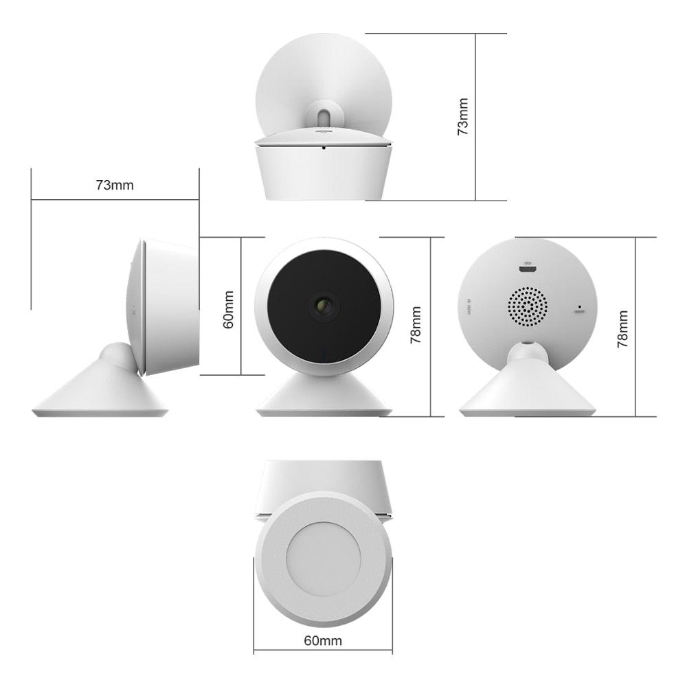 1080P IP Wifi Camera Indoor Surveillance Camera Baby Monitor Mini Cam Home Security Webcam Motion Detection with Night Vision AIl Human Detection Activity Zone - STEVVEX Gadgets - 122, baby monitor, frequency detector monitor, home security monitor, indoor survilance monitor, mini home security cam, monitor for baby, webcam, webcamera - Stevvex.com