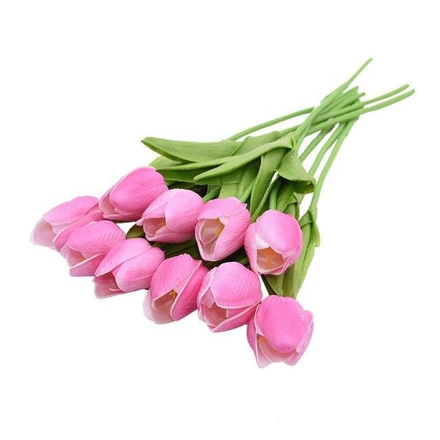 10Pcs High Quality Real Touch Calla Lily Artificial Flowers Bouquet For Wedding Bridal Home Kitchen Table Flower Decoration Home Decor