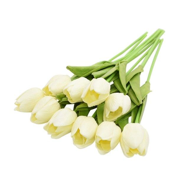 10Pcs High Quality Real Touch Calla Lily Artificial Flowers Bouquet For Wedding Bridal Home Kitchen Table Flower Decoration Home Decor