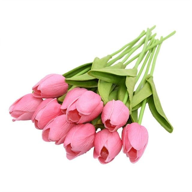 10Pcs High Quality Real Touch Calla Lily Artificial Flowers Bouquet For Wedding Bridal Home Kitchen Table Flower Decoration Home Decor