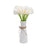 10Pcs High Quality Real Touch Calla Lily Artificial Flowers Bouquet For Wedding Bridal Home Kitchen Table Flower Decoration Home Decor