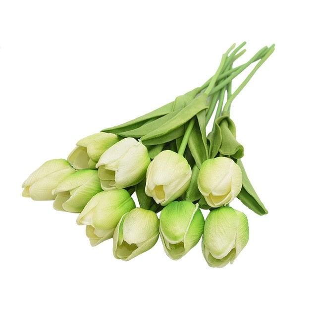 10Pcs High Quality Real Touch Calla Lily Artificial Flowers Bouquet For Wedding Bridal Home Kitchen Table Flower Decoration Home Decor