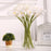 10Pcs High Quality Real Touch Calla Lily Artificial Flowers Bouquet For Wedding Bridal Home Kitchen Table Flower Decoration Home Decor