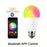 110V 220V Bluetooth E27 RGBW LED Bulb Lights 5W 10W 15W RGB Lampada Changeable Colorful RGBWW LED Lamp With Remote+Memory Mode  Smart Light Bulbs, RGBCW Color Changing Light Bulb Dimmable, 7W A19 led Bulb 60W Equivalent, Smart Bulbs That Work