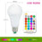 110V 220V E27 RGB LED Bulb Lights 5W 10W 15W RGB Lampada Changeable Colorful RGBW LED Lamp With IR Remote Control+Memory Mode RGB LED Light Bulbs, 10W LED Color Changing Light Bulb with Remote Control