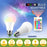 110V 220V E27 RGB LED Bulb Lights 5W 10W 15W RGB Lampada Changeable Colorful RGBW LED Lamp With IR Remote Control+Memory Mode RGB LED Light Bulbs, 10W LED Color Changing Light Bulb with Remote Control