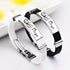 12 Signs Stainless Steel Bracelets Women Rubber Charm Zodiac Casual Personality Cuff Bracelets Charm Friendship Silicone Stainless Bracelet For Teen Girls Best Friend Jewelry