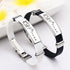 12 Signs Stainless Steel Bracelets Women Rubber Charm Zodiac Casual Personality Cuff Bracelets Charm Friendship Silicone Stainless Bracelet For Teen Girls Best Friend Jewelry