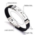 12 Signs Stainless Steel Bracelets Women Rubber Charm Zodiac Casual Personality Cuff Bracelets Charm Friendship Silicone Stainless Bracelet For Teen Girls Best Friend Jewelry