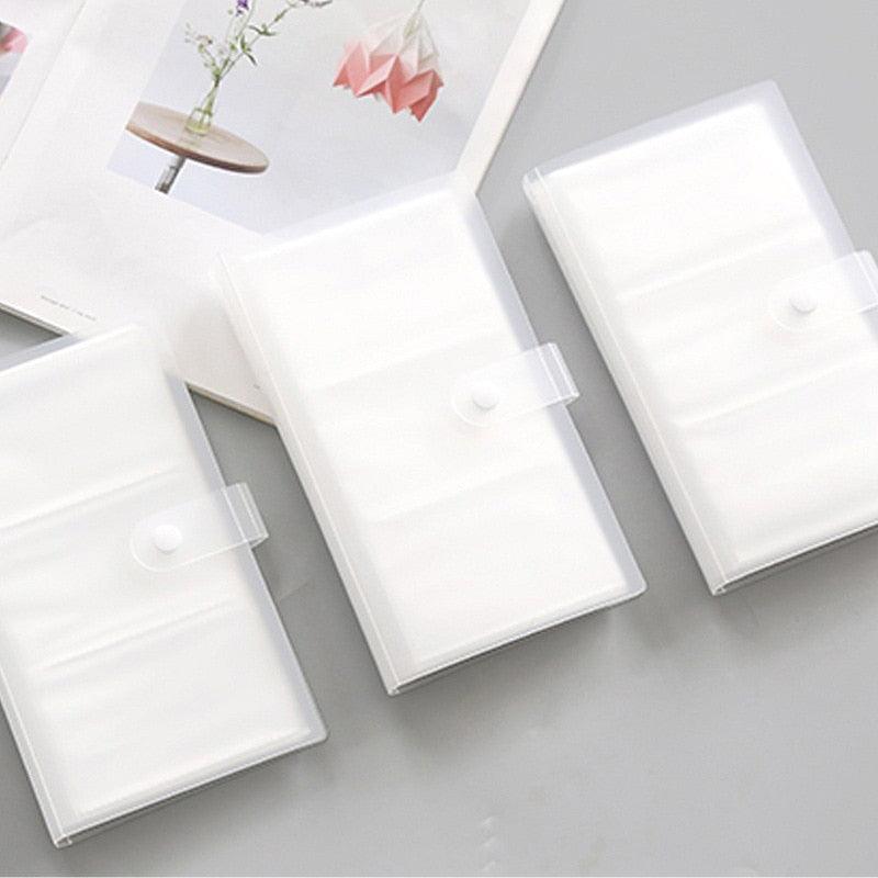 120/240 Cards Capacity Cards  Holder Binders Albums  For 60*90mm Cards Book Sleeve Photo Albums Family Scrapbook Albums Family Anniversary Gift For Couple