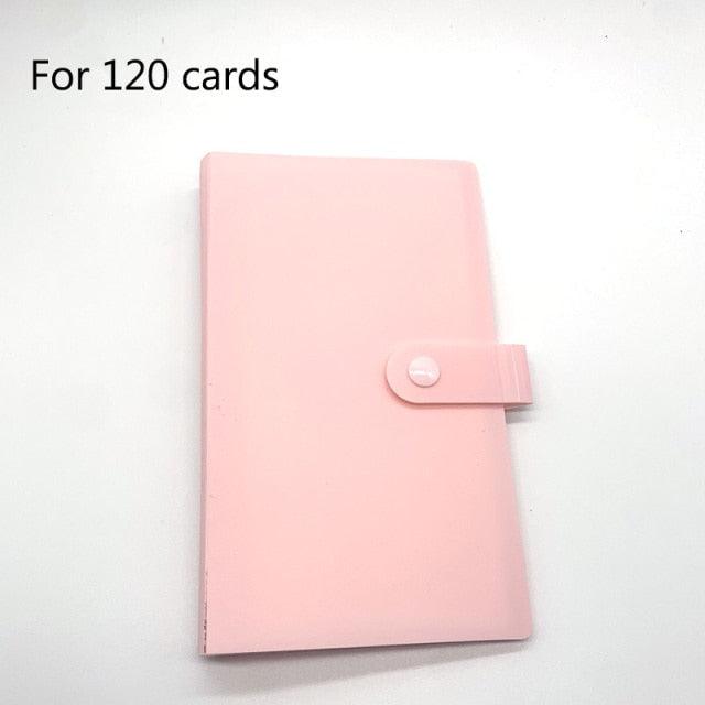 120/240 Cards Capacity Cards  Holder Binders Albums  For 60*90mm Cards Book Sleeve Photo Albums Family Scrapbook Albums Family Anniversary Gift For Couple