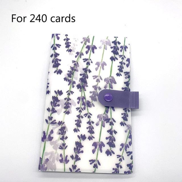 120/240 Cards Capacity Cards  Holder Binders Albums  For 60*90mm Cards Book Sleeve Photo Albums Family Scrapbook Albums Family Anniversary Gift For Couple