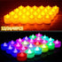 12/24/48pcs Flameless LED Tea light Tea Candles Wedding Light Romantic Candles  Realistic Tea Lights Candles LED Tea light Candles Flickering Bright Tea lights Battery Operated Candles Flameless Candles Lights for  Birthday Party Wedding Decorations