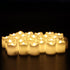 12/24Pcs Creative LED Candle Flameless LED Tea Lights with Remote Battery Operated Flickering Tea lights Candles with Timer Tea Lights Realistic Fake Candles Battery Powered Flameless Tea Light Lamp For Home Wedding Party Decoration Supplies