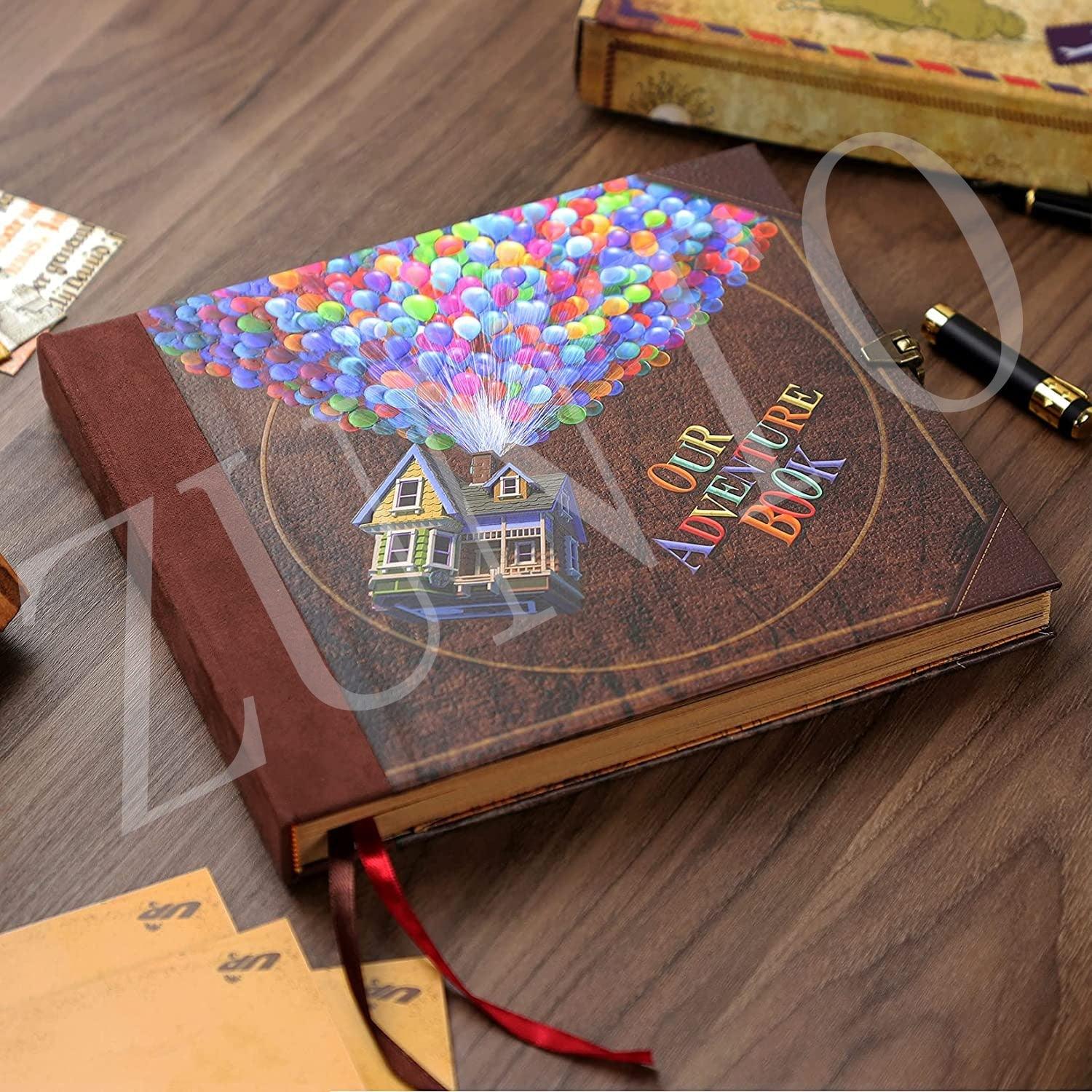 146 page Travel Photo Album Journal Adventure Book For Traveling Office Home School Business Writing Gift Memory Album Cover Refillable Notebook Photo Album