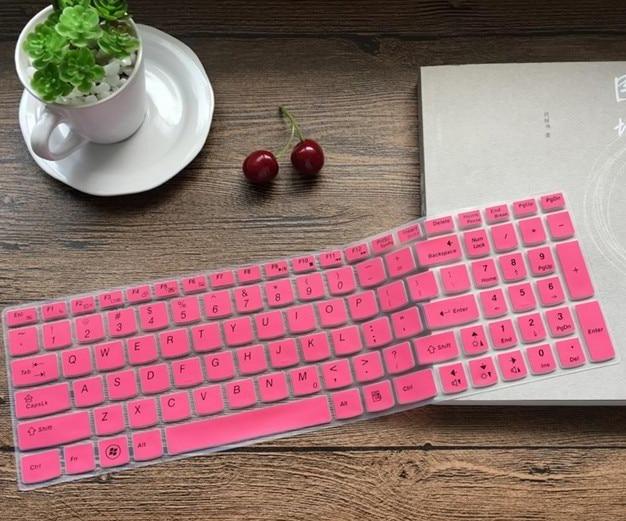 15.6 inch Silicone Keyboard Protector Cover Skin Perfect Fit Silicone Skin Keyboard Covers For Laptops Gaming Laptop Keyboard Skin Protector For Gaming Lovers