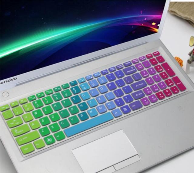 15.6 inch Silicone Keyboard Protector Cover Skin Perfect Fit Silicone Skin Keyboard Covers For Laptops Gaming Laptop Keyboard Skin Protector For Gaming Lovers