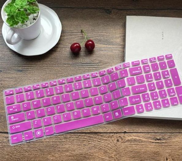 15.6 inch Silicone Keyboard Protector Cover Skin Perfect Fit Silicone Skin Keyboard Covers For Laptops Gaming Laptop Keyboard Skin Protector For Gaming Lovers