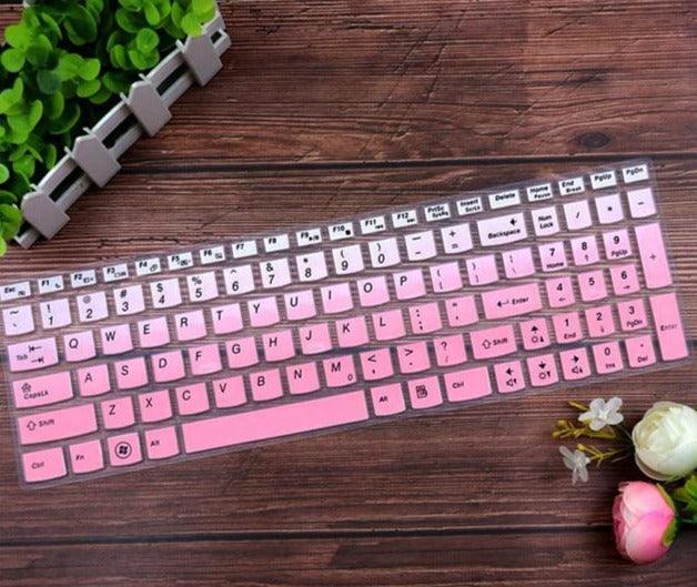 15.6 inch Silicone Keyboard Protector Cover Skin Perfect Fit Silicone Skin Keyboard Covers For Laptops Gaming Laptop Keyboard Skin Protector For Gaming Lovers