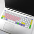 15.6 inch Silicone Laptop Notebook Keyboard Cover Ultra-thin Skin Protector For Gaming Laptop Keyboard For Gaming Lovers