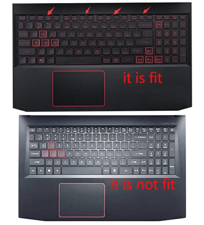 15.6'' Laptop Keyboard Cover Protector Skin Perfect Fit Silicone Skin Keyboard Covers For Laptops Gaming Laptop Keyboard Skin Protector For Gaming Lovers