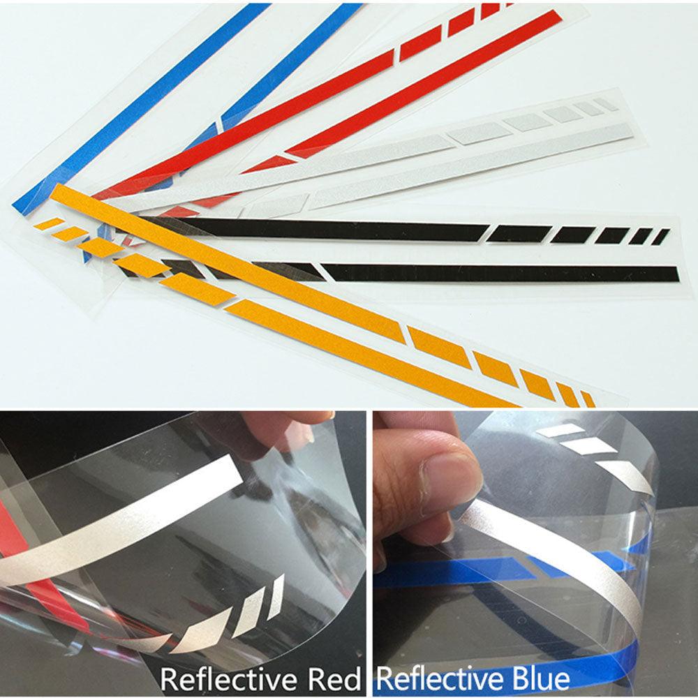 1Pair Car Rear View Mirror Sticker Reflective Decal Vinyl Sticker Decal Stripe Sticker  Car Rear View Mirror Stickers Car Body Stickers Waterproof Reflective Car Side Stickers Auto Side Stripe Decals  Side Mirror Reflective Decals Auto Rearview Stickers