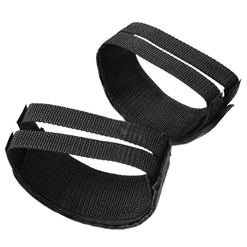 1pair Nylon Bicycle Pedal Straps Toe Clip Foot Strap Belt Adhesively Bicycle Pedal Tape Fixed Gear Bike Cycling Cover Universal Bicycle Fixed Strap Anti-Slip Double Adhesive Pedal Toe Clip Strap Cycling Pedal Accessory